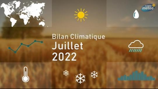 Bilan climatique de juillet 2022